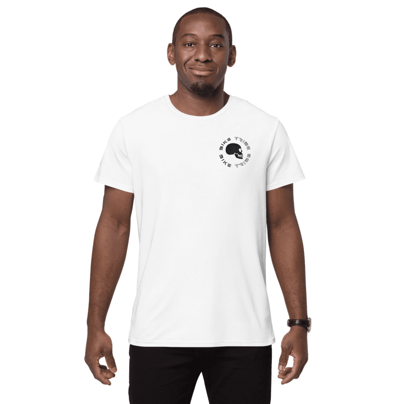 Bike Tribe White T-Shirt, Made From Finest Cotton, Motorcycle, Rider Gear  MENS