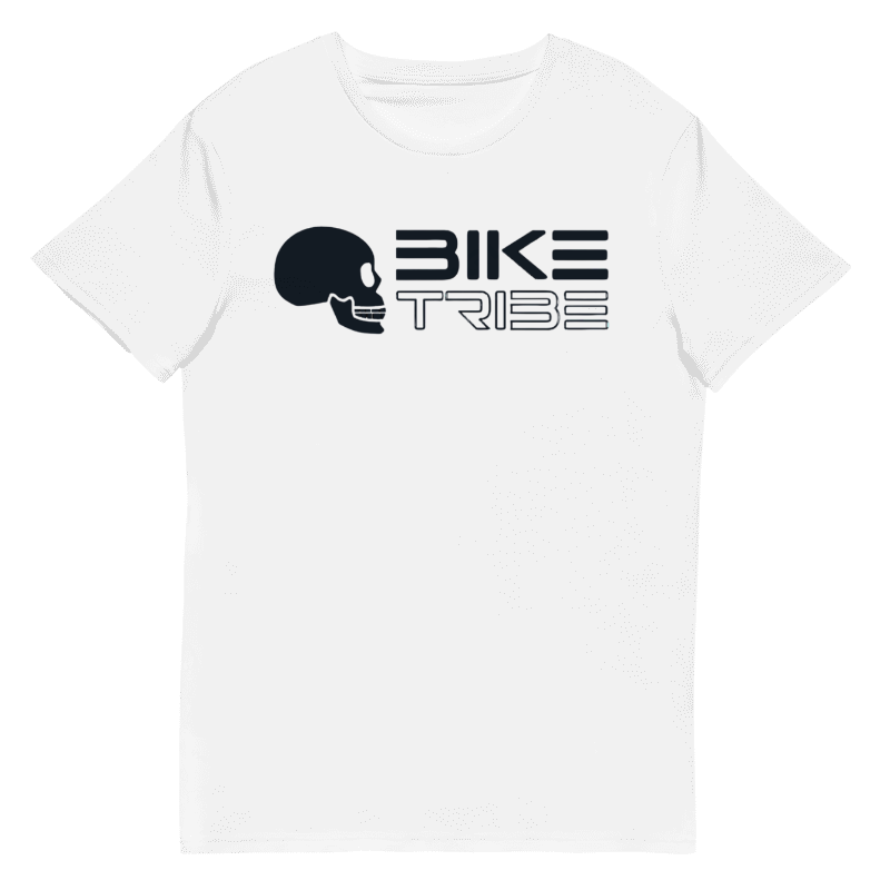 Bike Tribe White T-Shirt, Made From Finest Cotton, Motorcycle, Rider Gear  MENS