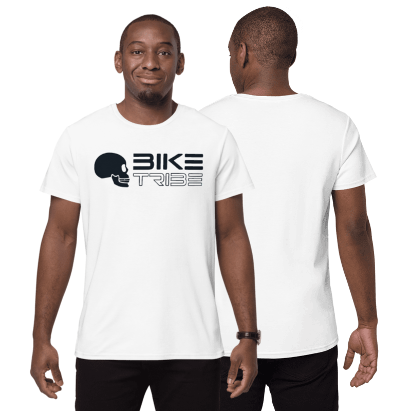 Bike Tribe White T-Shirt, Made From Finest Cotton, Motorcycle, Rider Gear  MENS