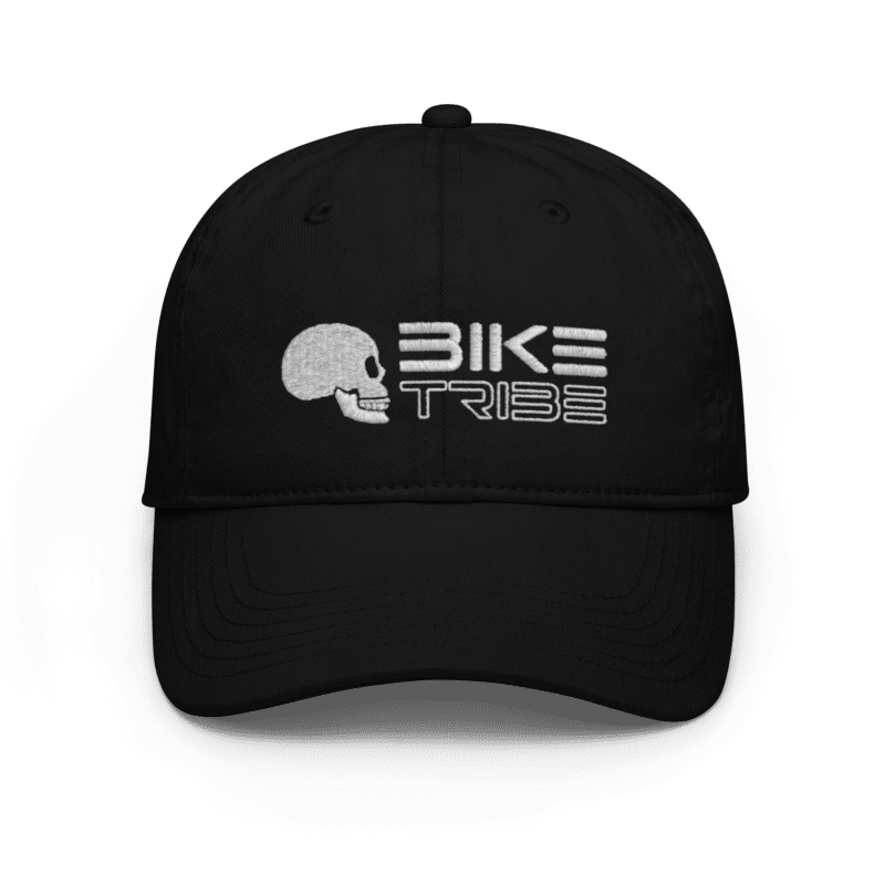 Bike Tribe Black Denim Cap with Snapback Closure Unisex Adjustable Baseball Cap