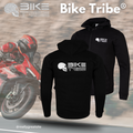 Bike Tribe Casual Hoodie, Made from Brushed Cotton, Zip up Hoodie Sweatshirt New