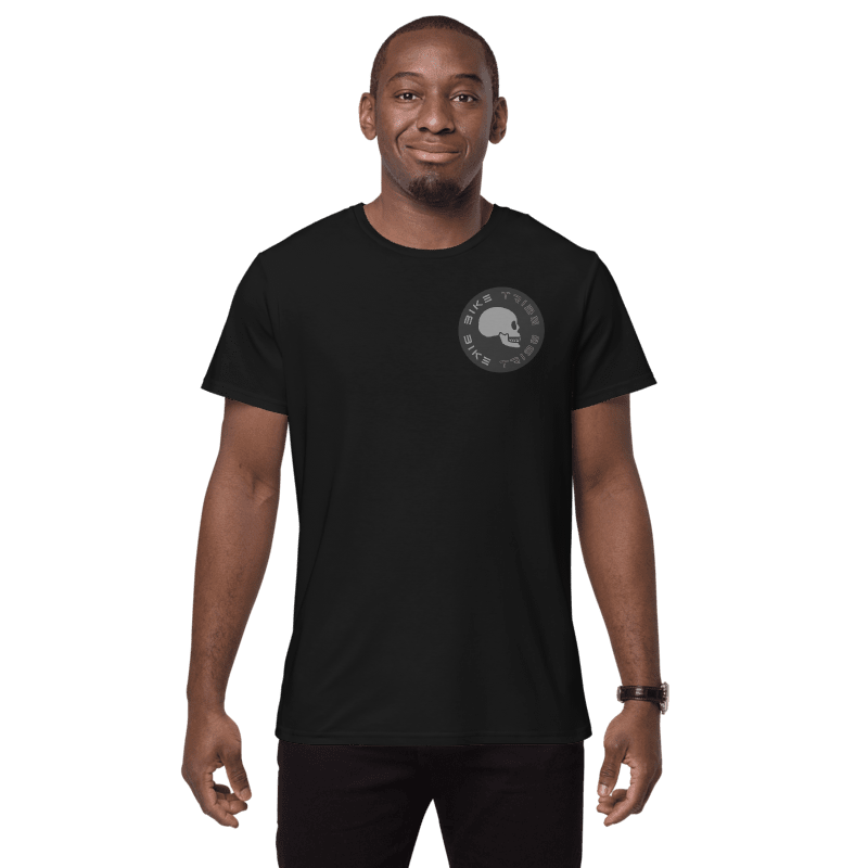 Bike Tribe T-Shirt, Vintage Black Made From Finest Cotton, Motorcycle Gear, MENS