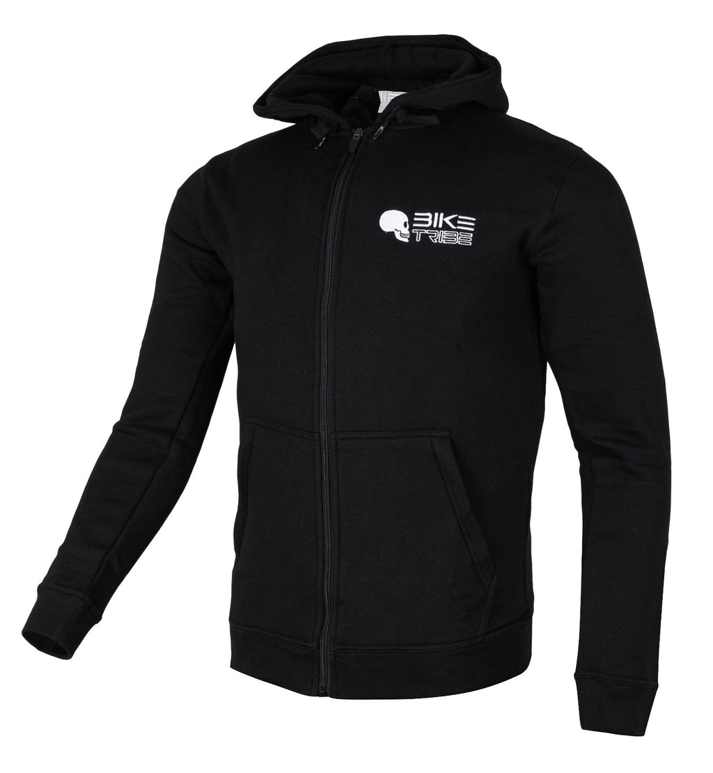 Bike Tribe Motocycle Casual Hoodie, Brushed Cotton, Zip up Hoodie Sweatshirt New