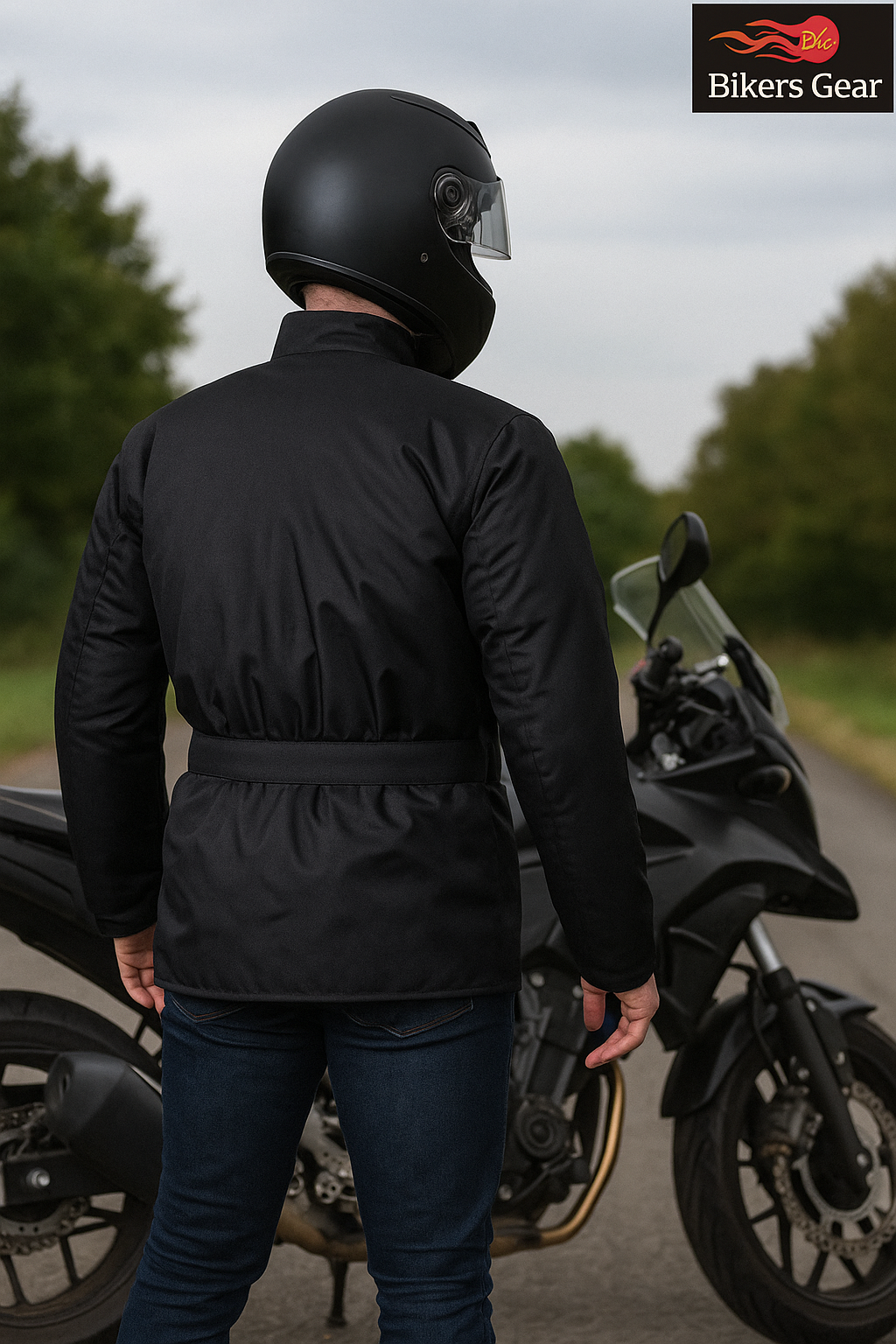 Motorbike Motorcycle Ultimate Cardura Textile Long Coat CE Armour BIKE TRIBE ®