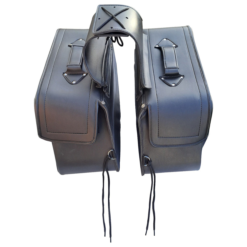 Bike Tribe Motorcycle Motorbike Saddle Bag Two Side Cruiser Pannier Tool Luggage